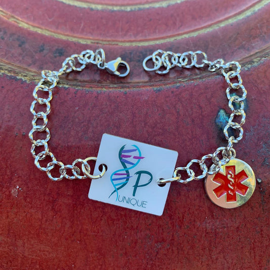 Project 8p Medical ID Bracelet – Custom Fit With Professional Engraving
